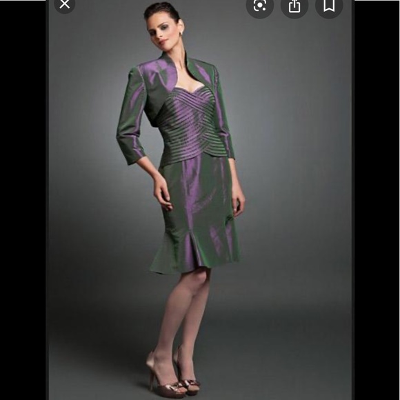 daymor couture Dresses & Skirts - Daymor Couture,Sweetheart Dress 243,opal color,NWT